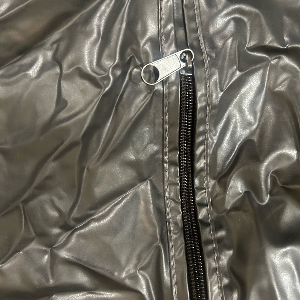 Vinyl garment bag Alexander McQueen